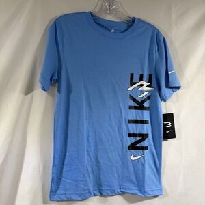 The Children's Place Boys Nike 3Brand By Russell Wilson Tee- Blue Size L (14/16)